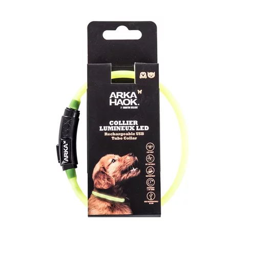 Utile extérieur：Collier en tube LED jaune 0,7x35 cm