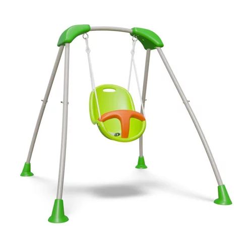 Idée extérieur：Portique pliable avec siège balançoire pour bébé