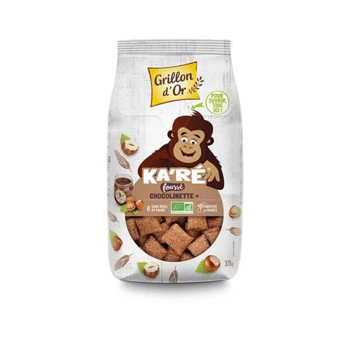 Confort nature:Ka’ré bio fourré à la chocolinette 375 g
