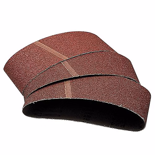 Bande de ponçage 457 × 76 mm grain 120 – pack de 6 pour ponceuse à bande