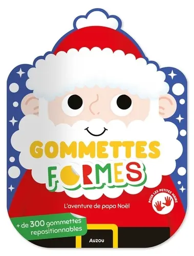 Pour vos projets:L'aventure de papa Noël en gommettes aux éditions Artemis - 23 pages