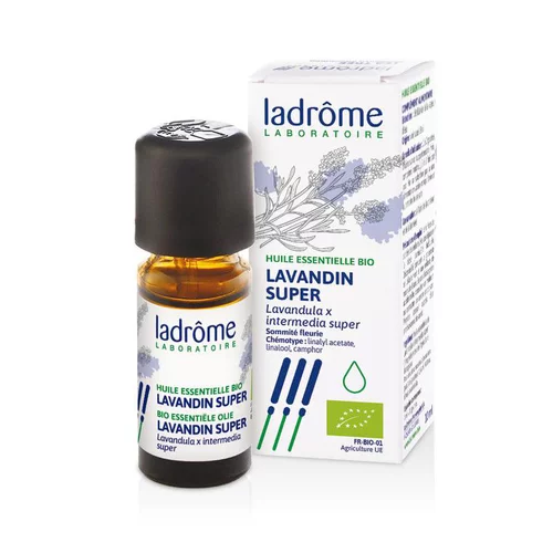 Pour aménager le jardin：Huile essentielle bio de Lavandin super Ladrôme - 10 ml