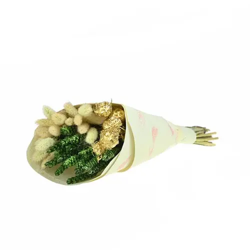Pour plus de confort à l’extérieur：Bouquet de fleurs séchées Naturalys Noël XS - 50 cm
