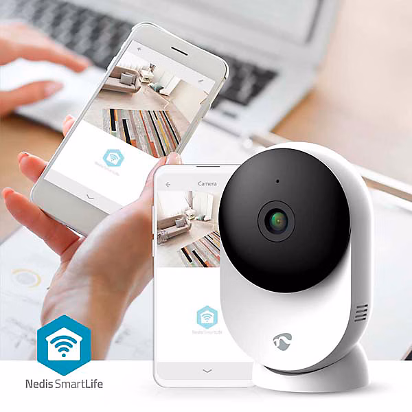 Caméra de surveillance Wifi magnétique NEDIS | Caméra de surveillance