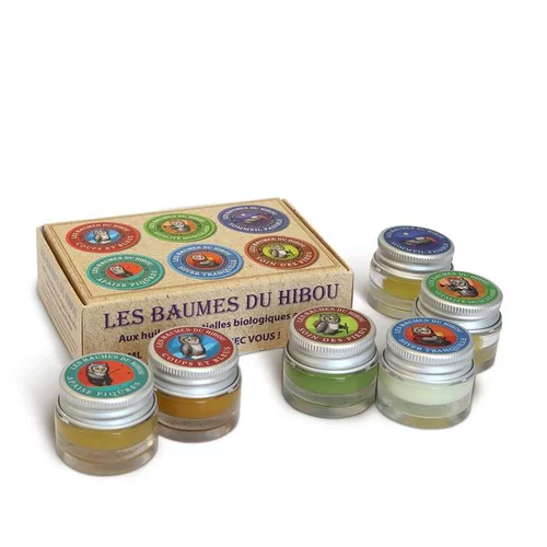 À découvrir pour l’extérieur：Kit de voyage Baumes biologiques 6 pots 6 x 7 ml multicolore