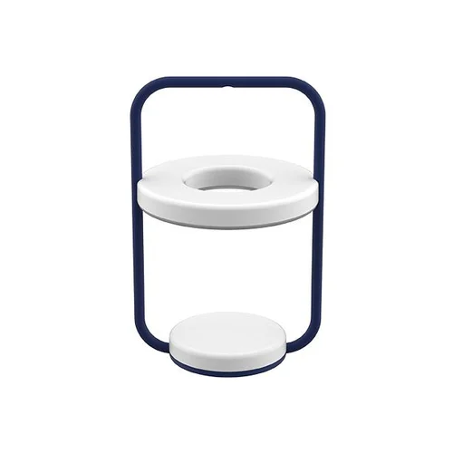 Bien pensé extérieur:Lampe Ulli coloris bleu en aluminium Fermob - Ø 18 x 30 cm