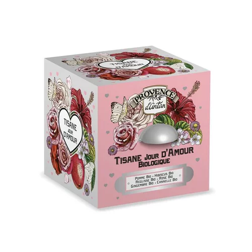 Mon jardin:Tisane jour d’amour bio Provence d'Antan - 24 sachets
