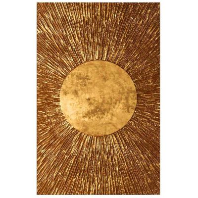 Toile décorative Gold sun 45 x 70 cm