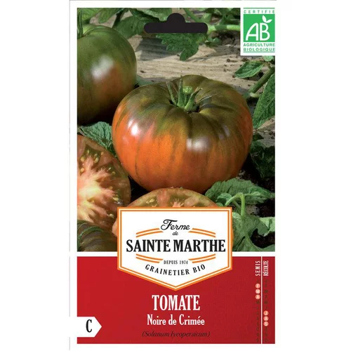 Pour un jardin à votre image:Graines de tomate noire de crimée bio Ferme de Sainte Marthe - graines à semer