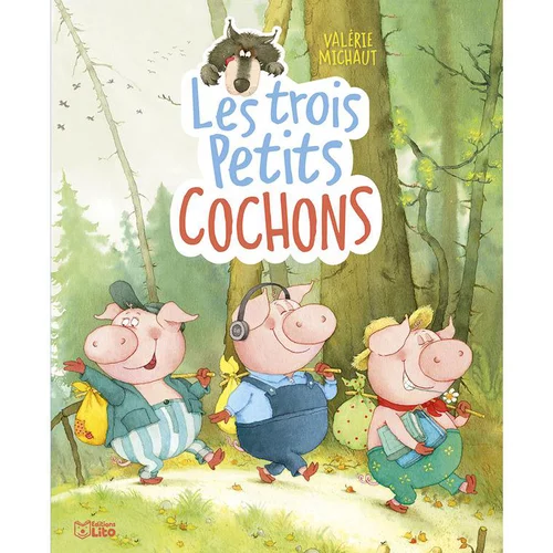 Pour tous vos besoins jardin:Livre "Les trois petits cochons" Collection Albums aux Éditions Lito
