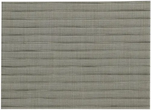 Jardin et confort:Set de table Manoka jacquard PVC et polyester coloris orage Manoka - 45 x 33 cm