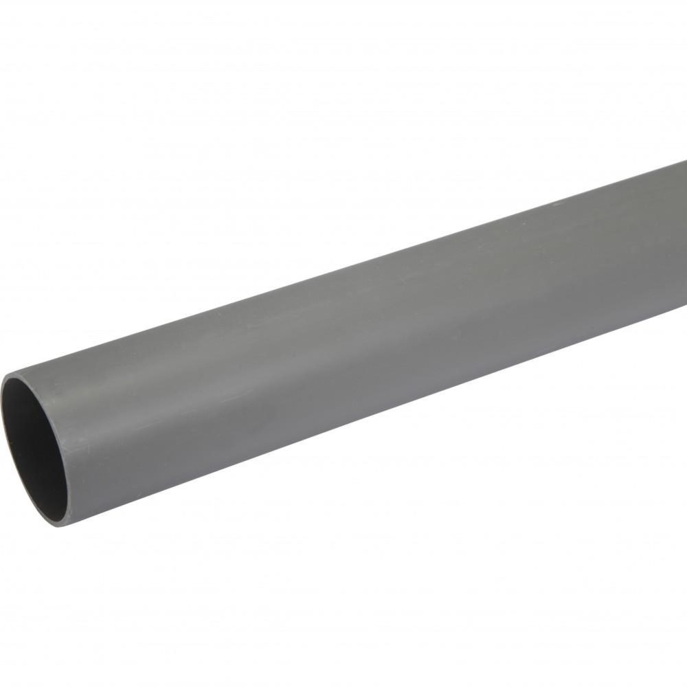 CENTRALE BRICO Tube d'évacuation PVC, Diam.50 mm, L.1 m