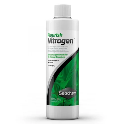 Extérieur plaisir：Nitrate liquide pour plantes d'aquarium - SEACHEM Flourish Nitrogen - 250ml