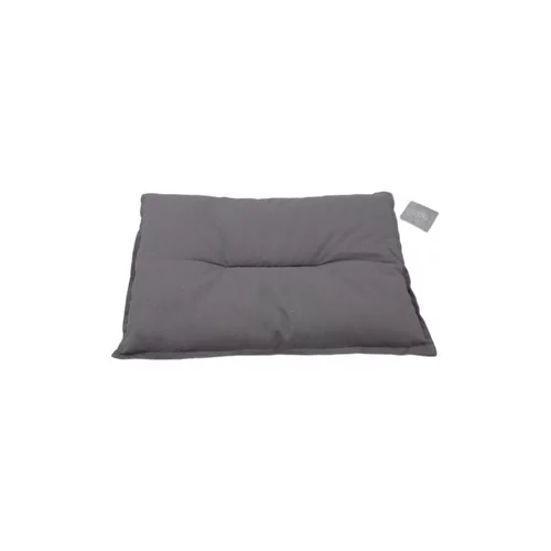 Espace vert pratique：Galette de chaise bistrot coloris gris en coton - 38 x 28 cm