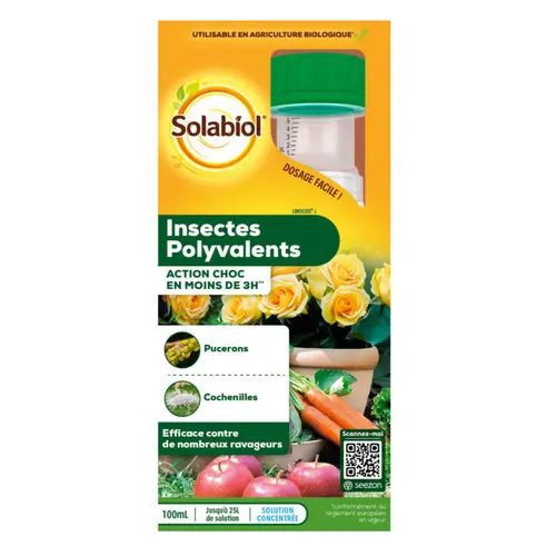 Pratique pour l’extérieur：Insecticide polyvalent auto doseur - 100 ml