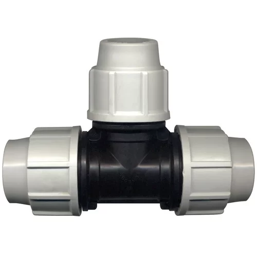 Pour mieux organiser vos extérieurs：Raccord de compression avec té égal Plasson Ø 25 mm