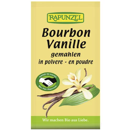 Extérieur équipement:Vanille Bourbon en poudre bio Rapunzel - 5 g