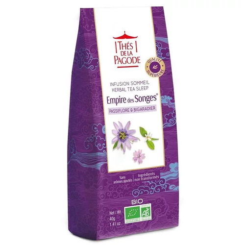 Le jardin au quotidien:Infusion bio Empire des Songes - sachet de 40 g