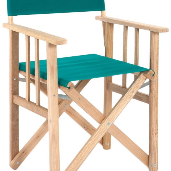 Fauteuil metteur en scène en eucalyptus (vert)