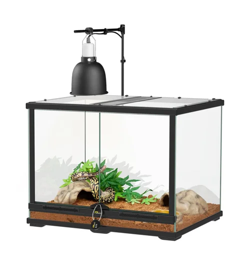 Pour profiter du jardin：Kit pour serpent juvénile coloris noir Terratlantis - 60 x 45 x 45 cm