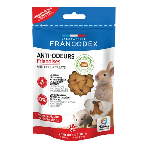 À adopter au jardin：Friandises anti odeurs pour rongeur en sachet de 50 g