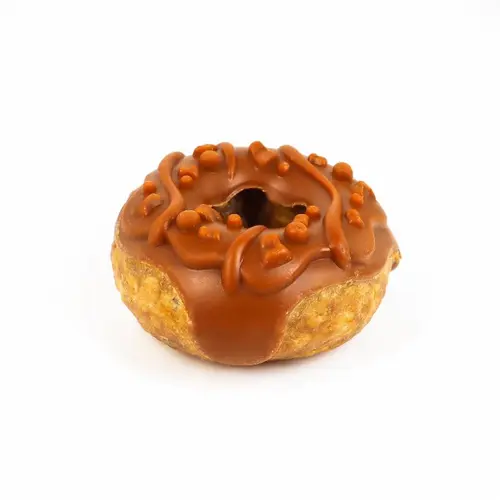 Univers végétal：Friandise à mâcher pour chien en vrac donut au poulet et à la carotte Bubimex – Ø 7 cm – Prix à la pièce