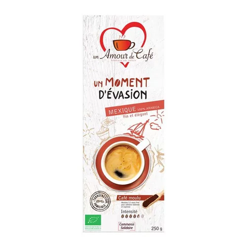 Jardin essentiel：Café bio moment évasion 100% Mexique 250 g