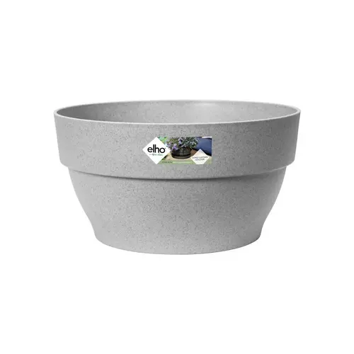 Pour un jardin bien organisé:Coupe coloris living ciment Elho Vibia Campana - Ø 27 x H 14 cm
