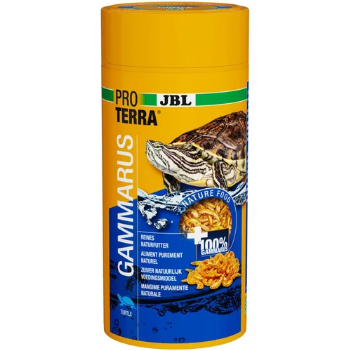 Bien pensé jardin：Friandises aux gammares pour tortues d’eau JBL Proterra Gammarus - 1 L