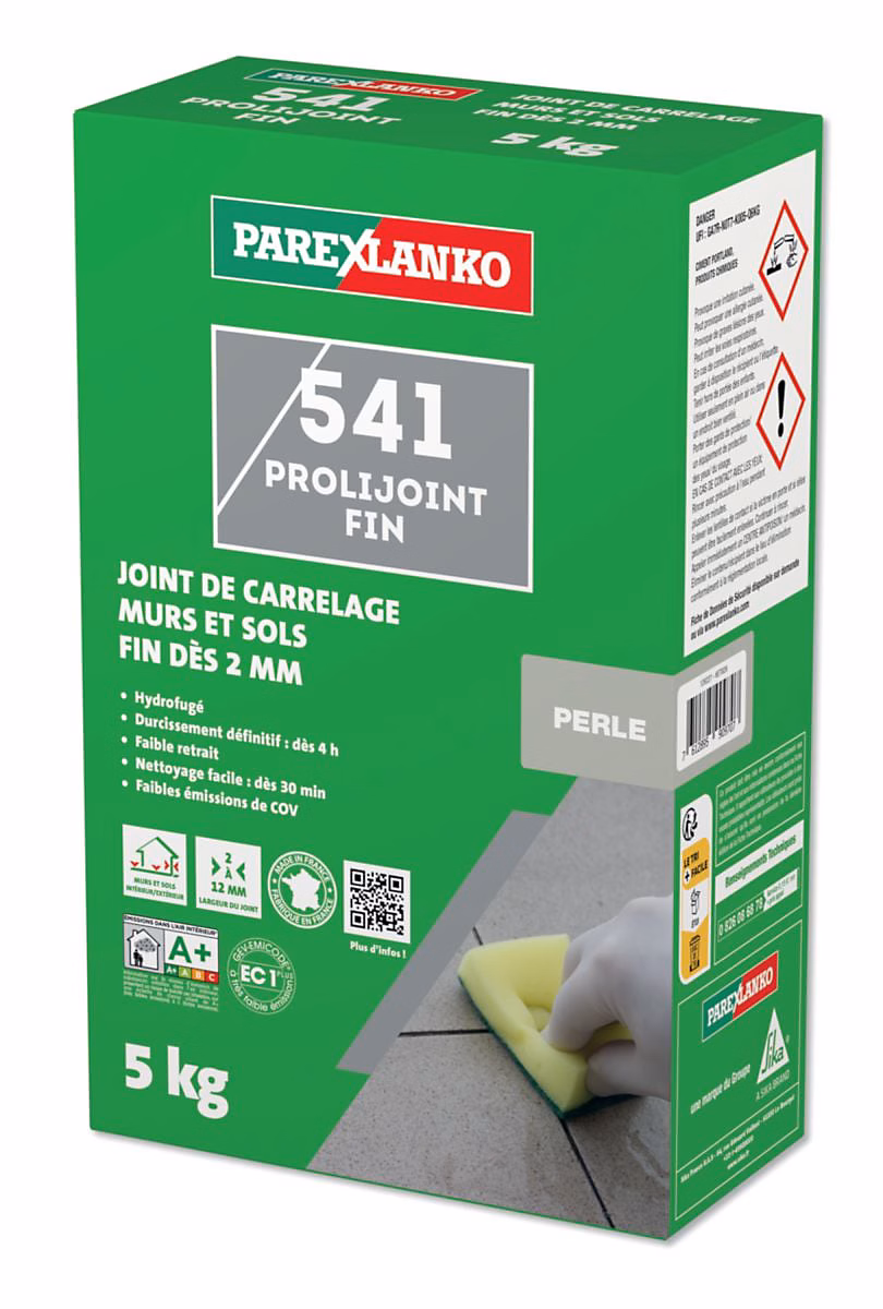 Joint carrelage – 541 Prolijoint fin perle 5kg PAREXLANKO