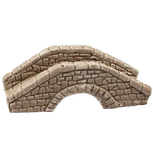 Idée au jardin：Grand pont en plâtre - 17 cm