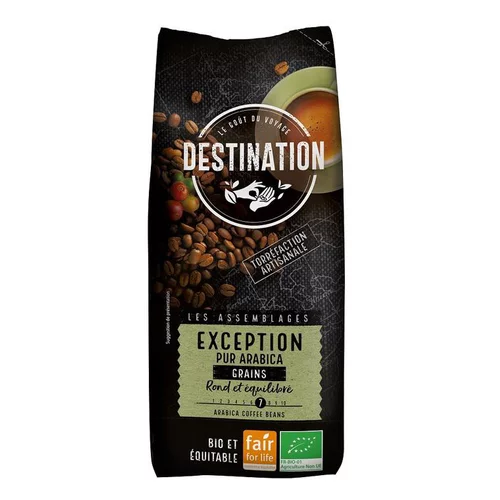 Jardin & déco:Café en grains exception équitable bio Destination - 500 g
