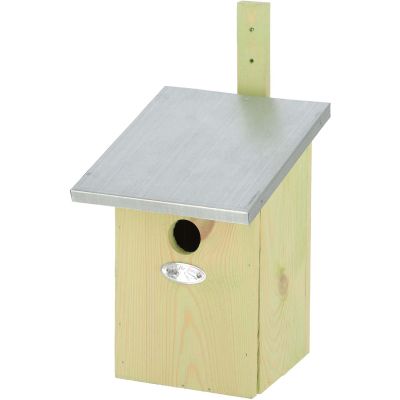 Nichoir mésange bois et zinc