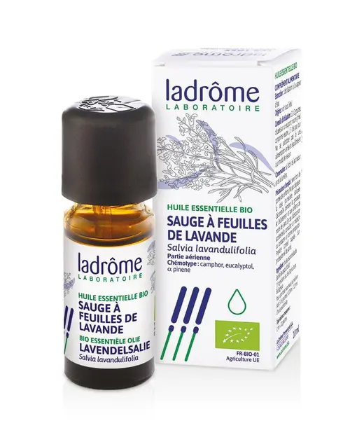 Jardin sélection:Huile essentielle de Sauge à feuille de lavande bio Ladrôme - 10 ml