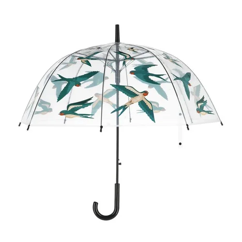 Équipement extérieur：Parapluie transparent à motif hirondelles bleues - Ø 83 x 81,5 cm