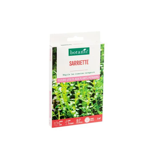 Jardin pratique：Sarriette botanic® - graines à semer (3 m²)