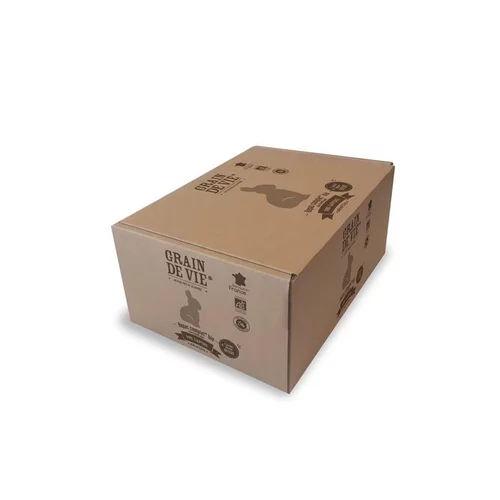 Jardin et nature:Nourriture bio aux carrottes pour lapins Grain de vie – un carton de 3,5 kg