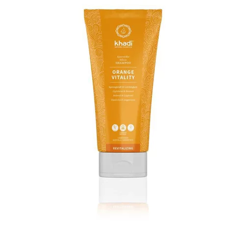 Le bon choix pour l’extérieur：Shampooing ayurvédique Orange Vitality 200 ml
