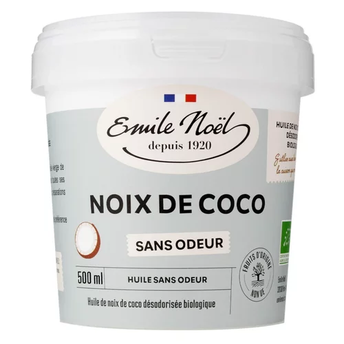 Essentiel au jardin：Huile de coco désodorisée - 50 cl