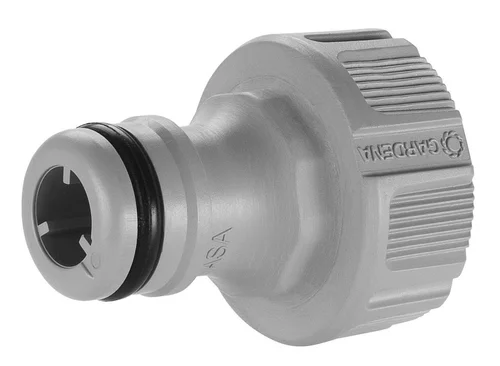 Indispensable au jardin:Nez de robinet anti-éclaboussures Gardena – 21 mm