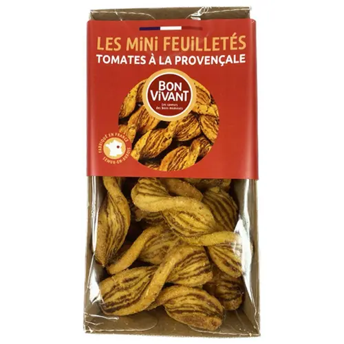 Jardin et maison:Torsades apéritives tomate à la provençale Bon Vivant - 75 g
