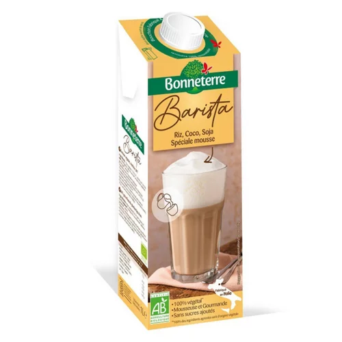 Votre allié au jardin：Barista riz coco soja bio Bonneterre - 1L