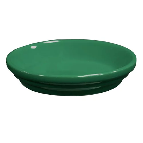 Pour un extérieur plus pratique:Soucoupe de pot en terre cuite émaillée vert forest Decolines - Ø 24 cm
