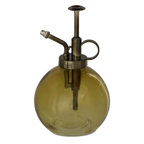 Jardin complet:Vaporisateur boule en verre vert - Ø 9,9 x H 16,7 cm