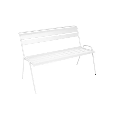 Choix utile：Banc de jardin 2 à 3 places coloris blanc coton Monceau Fermob - 116 cm