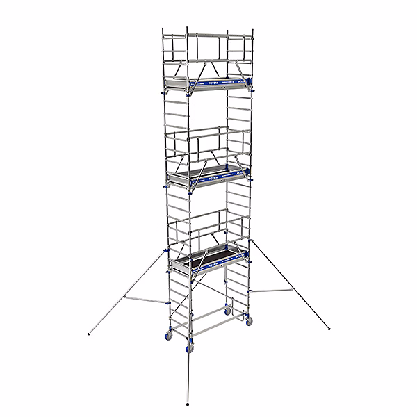 Echafaudage roulant en aluminium – Hauteur de travail max 7.85m | 22403660