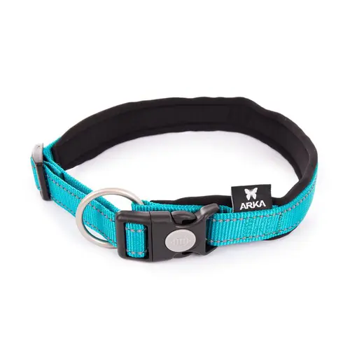 Équipement pour le jardin：Collier Neo+ bleu pour chien 2,5x55/60 cm