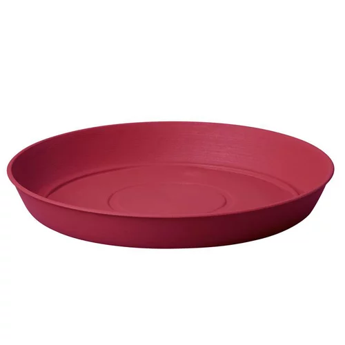 Pratique dehors:Soucoupe rouge cerise pour pot Poetic Joy 60 - Ø 45,6 cm