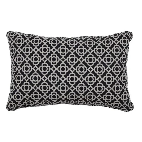 Solution pour le jardin：Coussin rectangulaire en tissu acrylique coloris reglisse Fermob Lorette - 68 x 44 cm