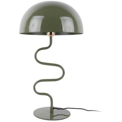 Lampe à poser en métal Twist (Vert jungle)